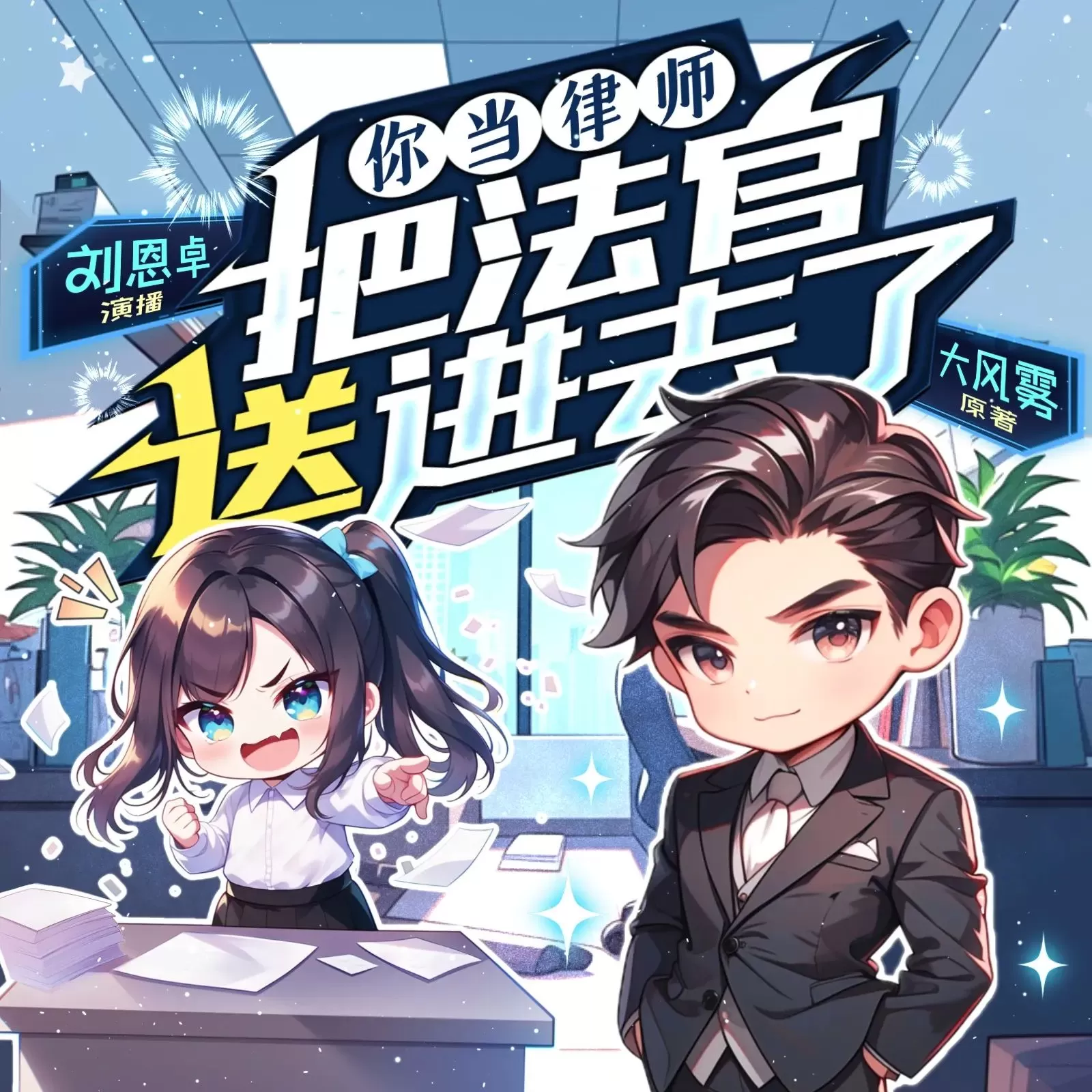 多人有声剧《你当律师把法官送进去了》主播:刘恩卓 908集完-听书迷